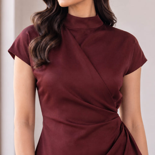 Satin Ruche Set